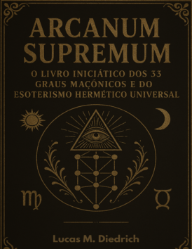 Arcanum Supremum: O Livro Iniciático dos 33 Graus Maçônicos e do Esoterismo Hermético Universal – R$ 247,50