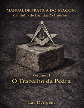 Manual de Prática do Maçom – Caminho de Lapidação Interior Volume II – O Trabalho da Pedra –  R$ 97,30