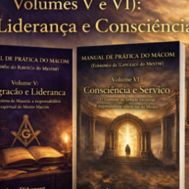 Manual de Prática do Maçom — Formação do Mestre — Volumes V e VI: Liderança e Consciência – R$ 175,99